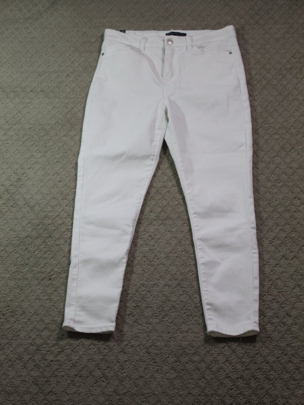 One Republic For All Pants Women's 10 White Stretch Skinny Ankle Pants High Rise